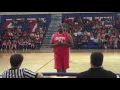 49er great Bubba Paris inspirational speech at celebrity basketball charity game