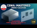 Pass the CSWA Exam CSWA Practice 3 2 Solution SolidWorks tutorial 3D Modeling