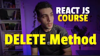 #43 حذف البيانات بـ DELETE Method | كورس react js كامل بالعربي