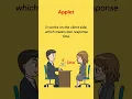 What is an Applet Technical Interview Question