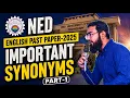 NED English Important Synonyms Part-1 2026