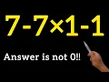 POV This Simple Math Problem Is Breaking the Internet
