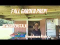 Fall Garden Prep Greenhouse Redo New 3-Tier GreenStalk Zone 8B