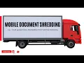 What Is Mobile Document Shredding
