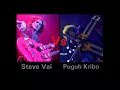 Download Lagu STEVE VAI 3 NECKS GUITARS VS PUGUH KRIBO 6 NECKS GUITARS