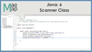 Java 6 Scanner Class