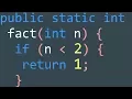 Lecture 20 - Recursive Functions