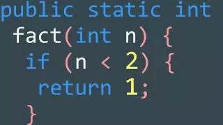 Lecture 20 - Recursive Functions