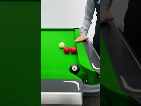 八球丨貼庫曲球打法！除了手疼，其他都好#billiards #pool #funny #搞笑 #桌球技巧