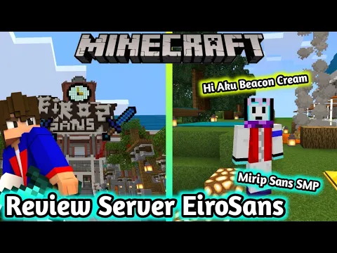 Minecraft server video for EiRoSans | BEDROCK & JAVA | Server