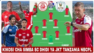 Meneja PANTEV Ametangaza LEO Mabadiliko Ya Kikosi Cha SIMBA SC Dhidi Ya JKT TANZANIA Mchezo Wa NBCPL 