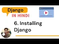 6 Installing Django Online Courses Website