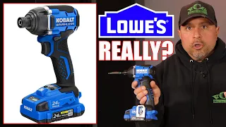 Lowe s New Kobalt Brushless Impact Driver AIN T What I EXPECTED