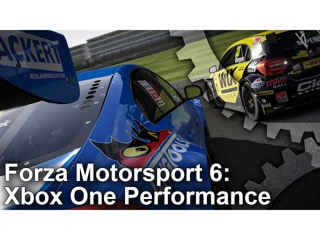 Forza Motorsport 6 Xbox One Demo Frame-Rate Test
