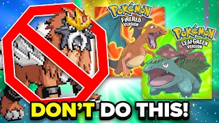STOP Watch This BEFORE Playing Pokemon FireRed LeafGreen on Switch