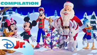 mickey mouse and minnie mouses christmas carols stop motion shorts compilation disneyjr