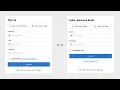 Responsive Login Signup Form using HTML CSS JavaScript