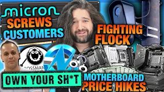 HW News - Micron Robs Customer NVIDIA GPU Price Hike Tour with Louis Rossmann