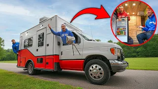We Turned An Ambulance Into A Luxury Tiny Home