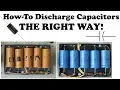How To Discharge Capacitors The RIGHT WAY Build a DIY Capacitor Discharge Tool
