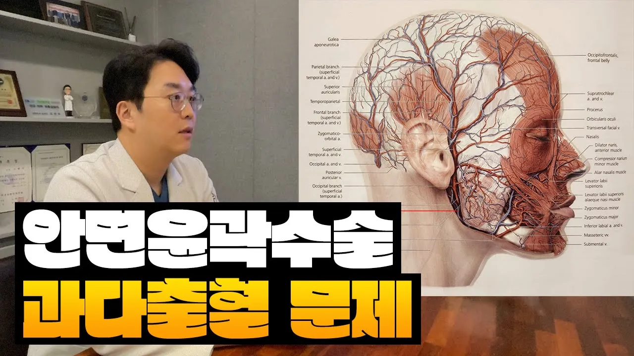 안면윤곽 수술 시 중요한 과다 출혈의 원인과 대처법