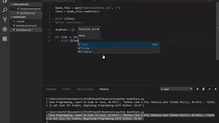 Reading in an Array