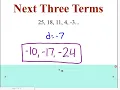 Algebra 3-5 Arithmetic Sequences as Functions
