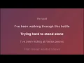 Zach Williams – The Struggle (Lyrics) | Faith Through Hard Times