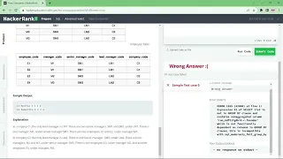 Hackerrank SQL Solutions - New Companies