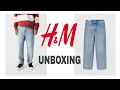 H M Loose Jeans Unboxing Light Denim Jeans review 2022