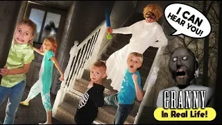 Download Granny's House Horror Game in REAL LIFE! | The TANNERITES MP3