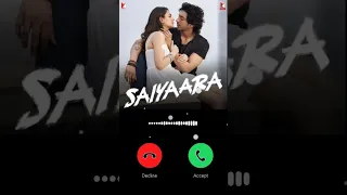 Saiyaara Tital Song Ringtone New Sad Song Ringtone 2025 Saiyaara Viral Ringtone Toptrends 