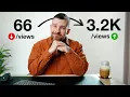 Stuck under 1 000 views You need this