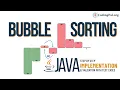 Bubble Sorting Java implementation Sorting Algorithms CodingPal org