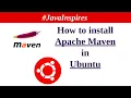 How To Install Apache Maven In Ubuntu Linux Java Inspires