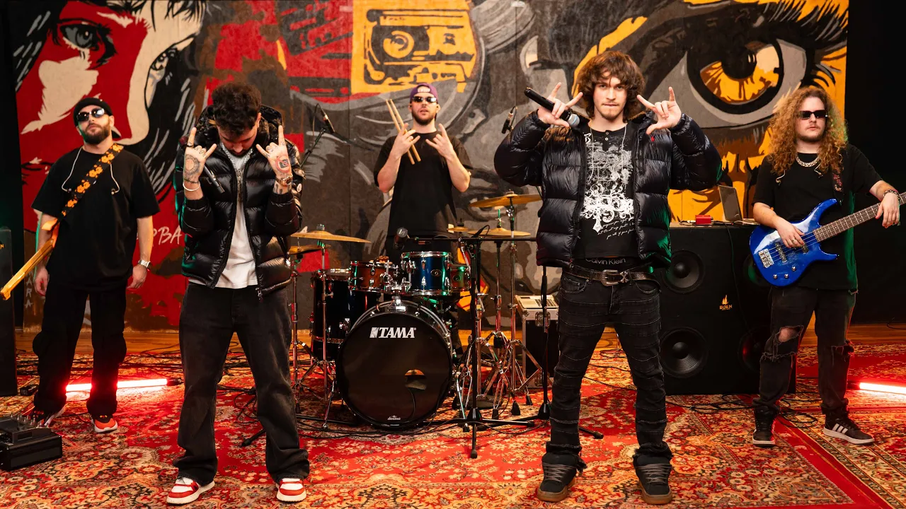 AZTECA - URBANUP TV x HAOS REMIX, CHARLIE SHEEN, AMiNTiRi 3, NEFIU & PALA MANDE LIVE SESSION