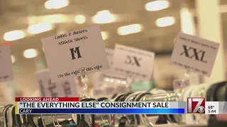 Everything Else consignment sale in Cary this weekend