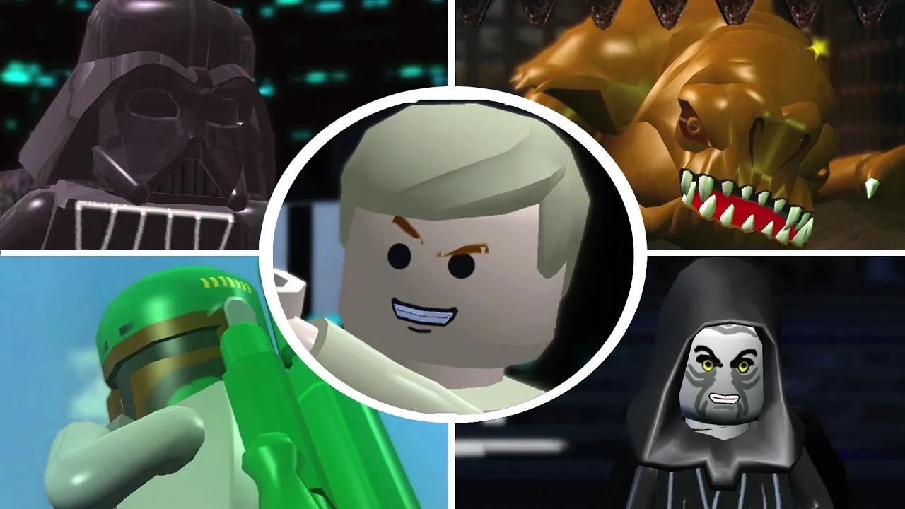 All cutsences for LEGO Star Wars II: The Original Trilogy.. 