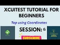 Tap using Coordinates Mobile Automation using XCUITest XCUITest for beginners