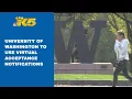University of Washington switching to virtual acceptance notifications