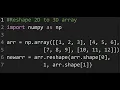 Reshape 2D to 3D array in Python