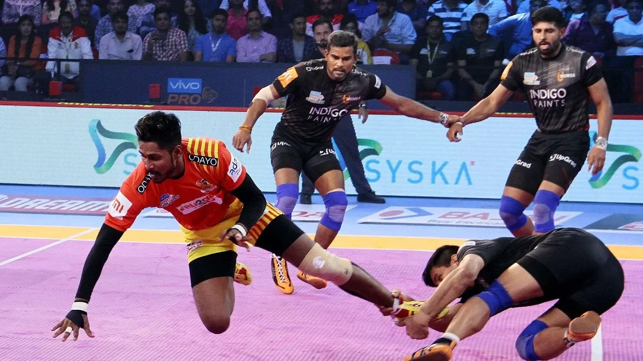 Pro Kabaddi 2018 Highlights | ​Gujarat FortuneGiants vs U Mumba | Hindi