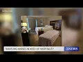 Massage therapist creates spa for traveling nurses helping Corpus Christi hospitals
