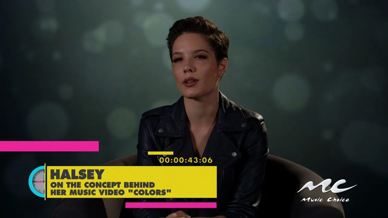 Halsey on Her "Colors" Music Video