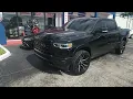 877-544-8473 22 Inch Rims Dodge Ram DUBSandTIRES com 33x12 50r22 Nitto Ridge Grapplers