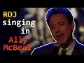 Robert Downey Jr singing in Ally McBeal as Larry Paul All Scenes