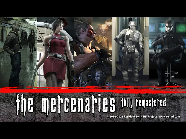 resident evil 4 HD Project | The Mercenaries FULLY REMASTERED 2021 + Project INFO