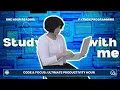 Study with me Python Programming One Hour Focused Session Chill music