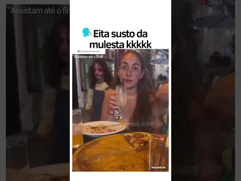 EITA SUSTO DA MULESTA KKK #viralshort #humor