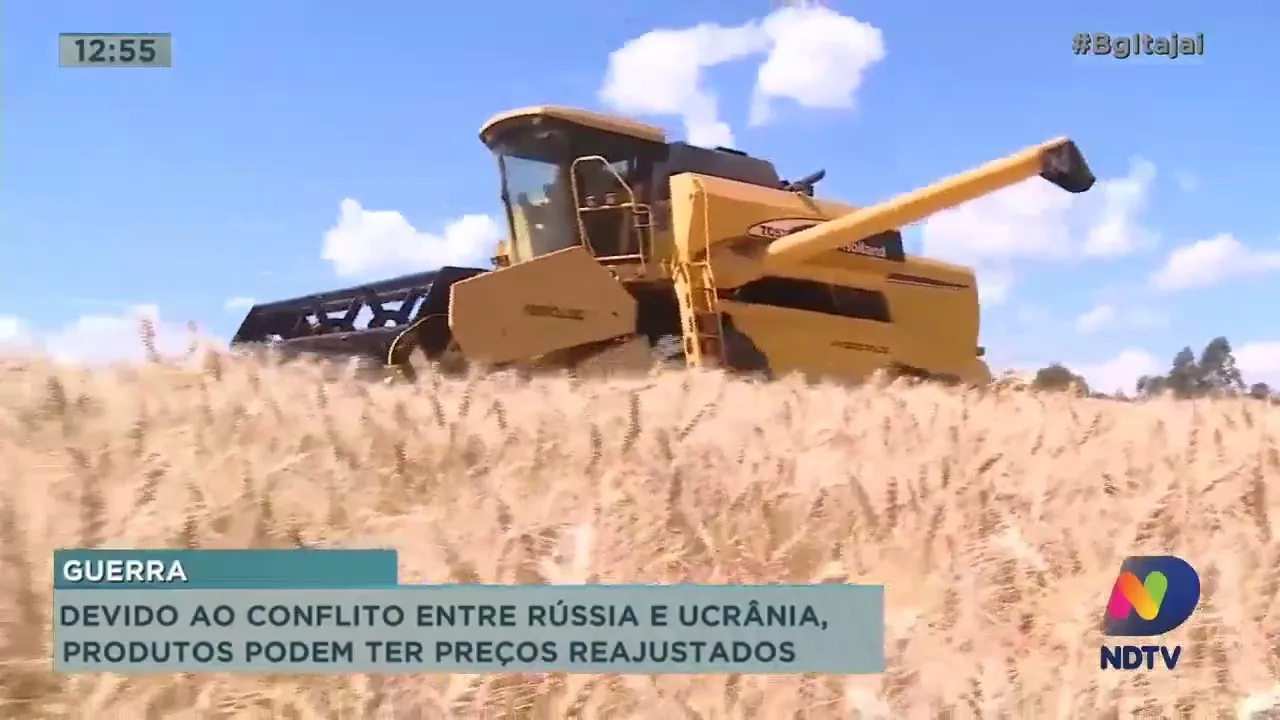 Guerra entre Rússia e Ucrânia pode resultar no reajustes de preços de alguns produtos aqui no Brasil